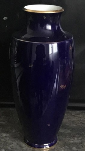 Vase porcelaine bleue - porcelaine, de