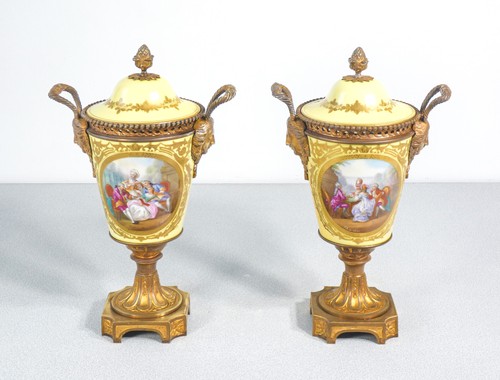 Coppia vaso sevres 1800 - vaso,