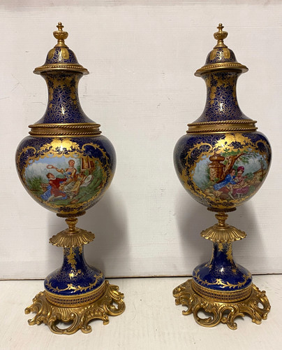 Stile sevres coppia grandi - coppia,