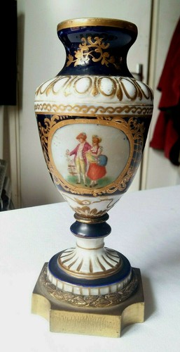 Vase xixè porcelaine paris - porcelaine,