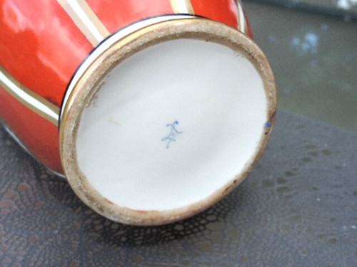 Ancien vase porcelaine - ancien,