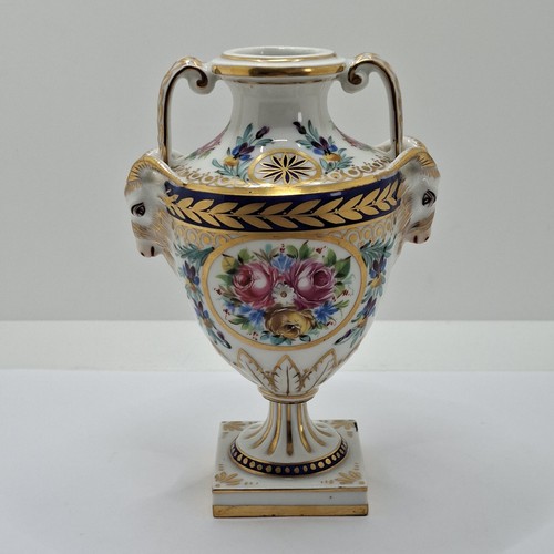 Vaso anfora porcellana