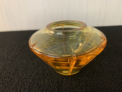 Vase oranger cristal - vase,