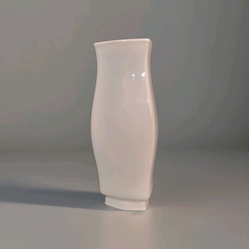 Grand vase blanc porcelaine - porcelaine, de